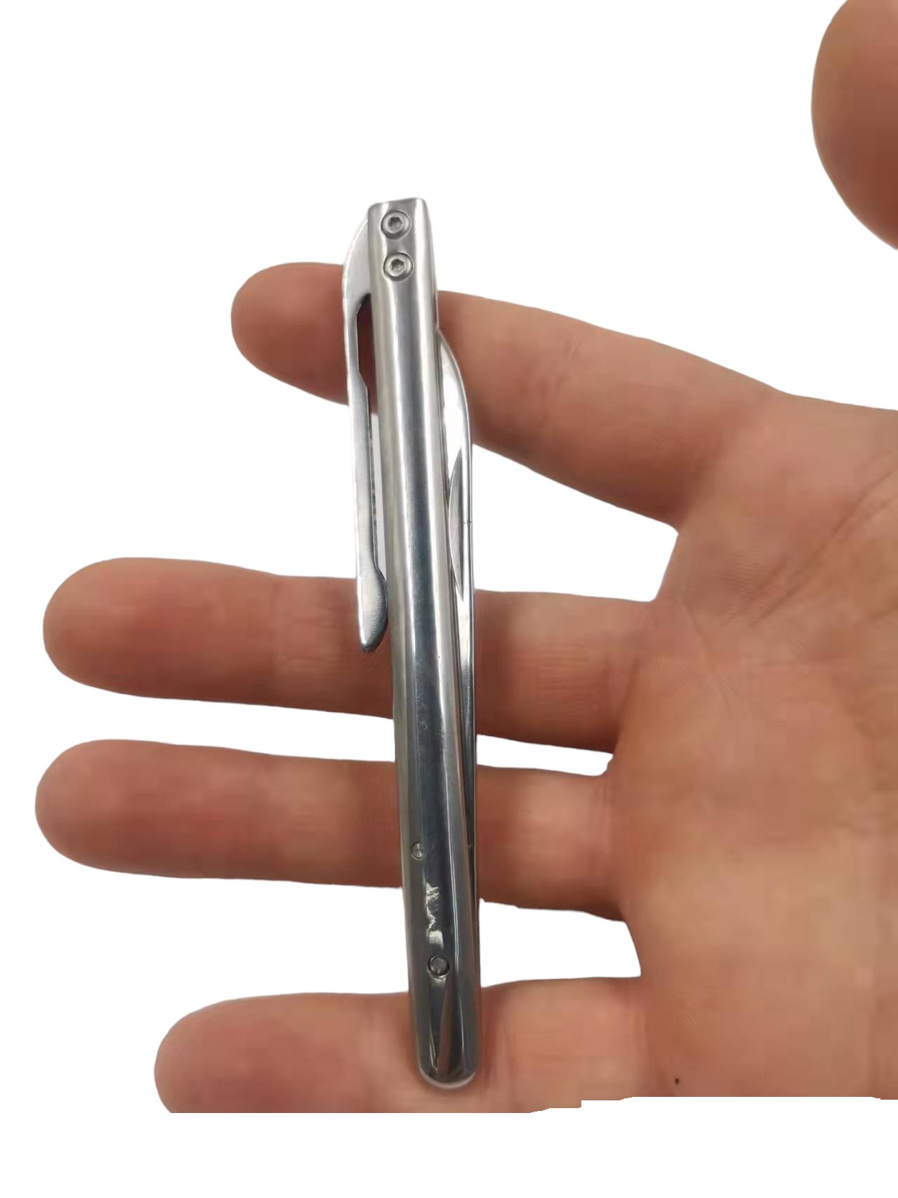 Canivete Aço Inox Tipo Caneta Cirurgico Tamanho