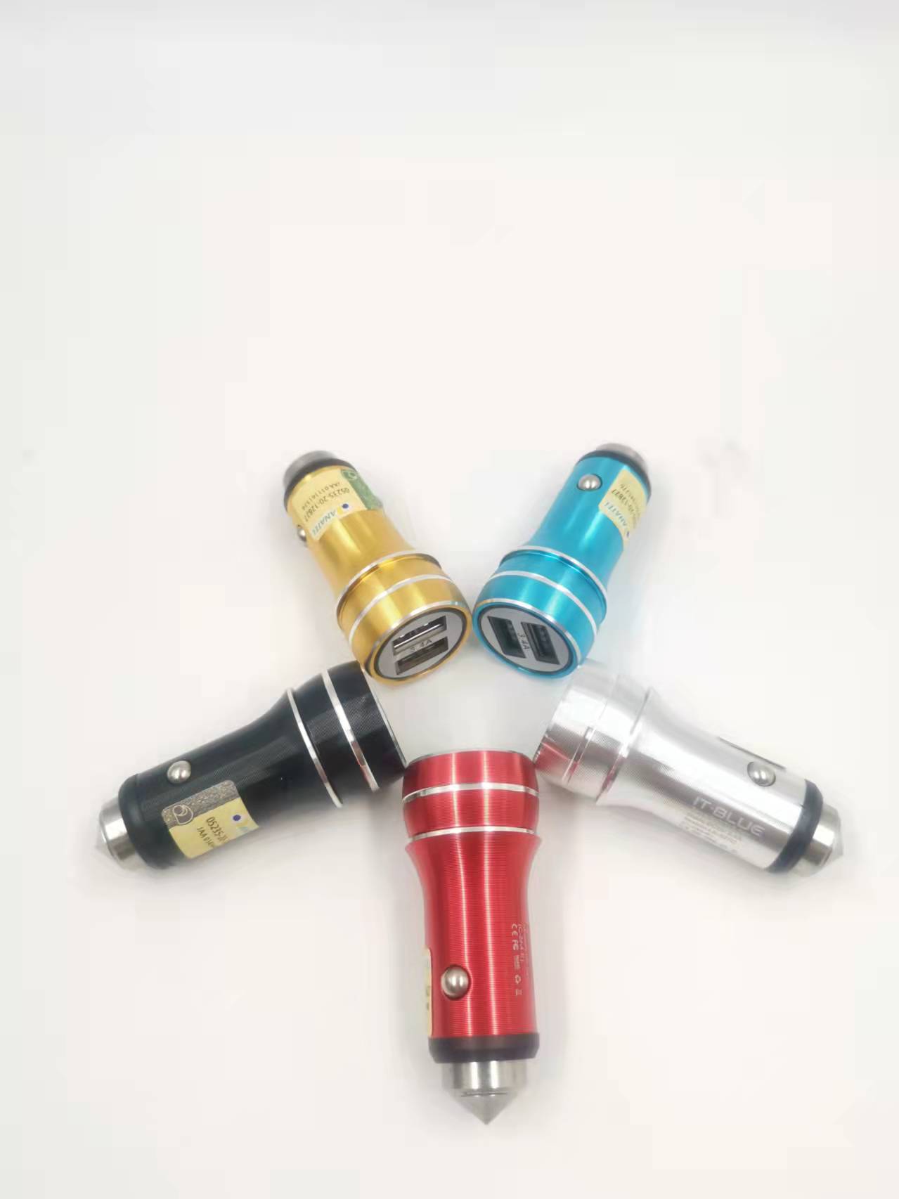 CARREGADOR VEICULAR CABO ENTRADA V8 3,4A CARREGA RAPIDO 2 USB