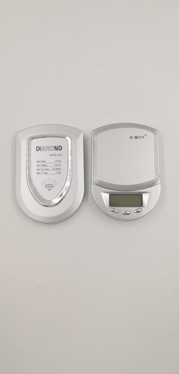 Mini Balança Digital Precisão Diamond 0.1g Até 500g Mod