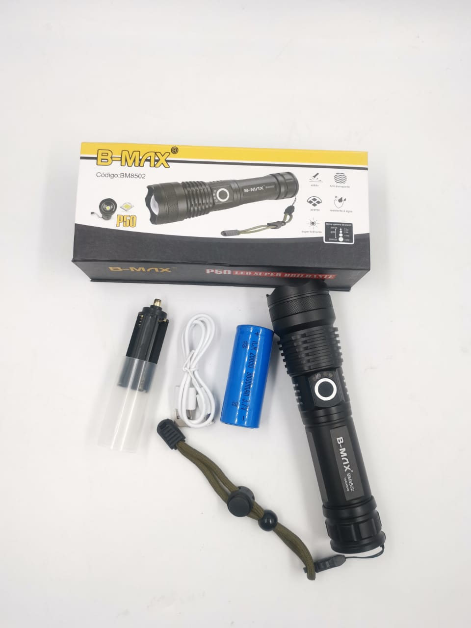 Favoritar T9 Lanterna Mais Forte Do Mundo Ultra Potente