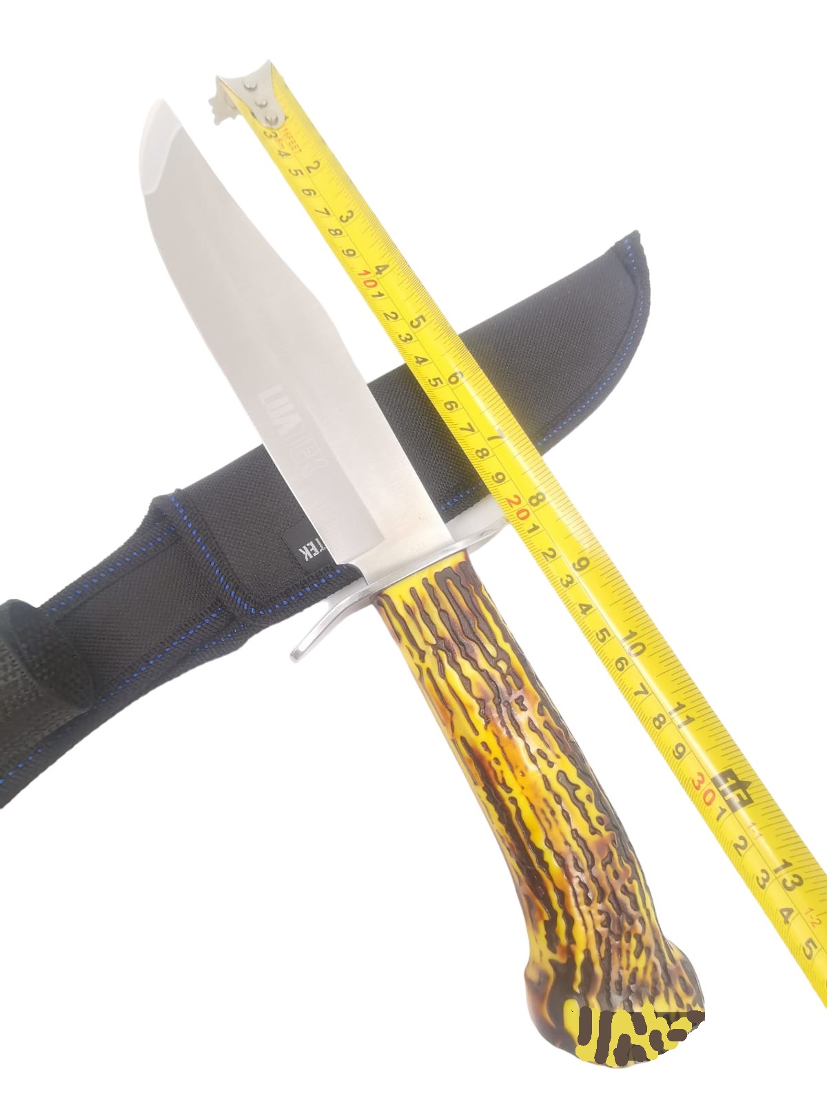 Faca Afiada com Cabo Artesanal Em Para Pesca E CampinG