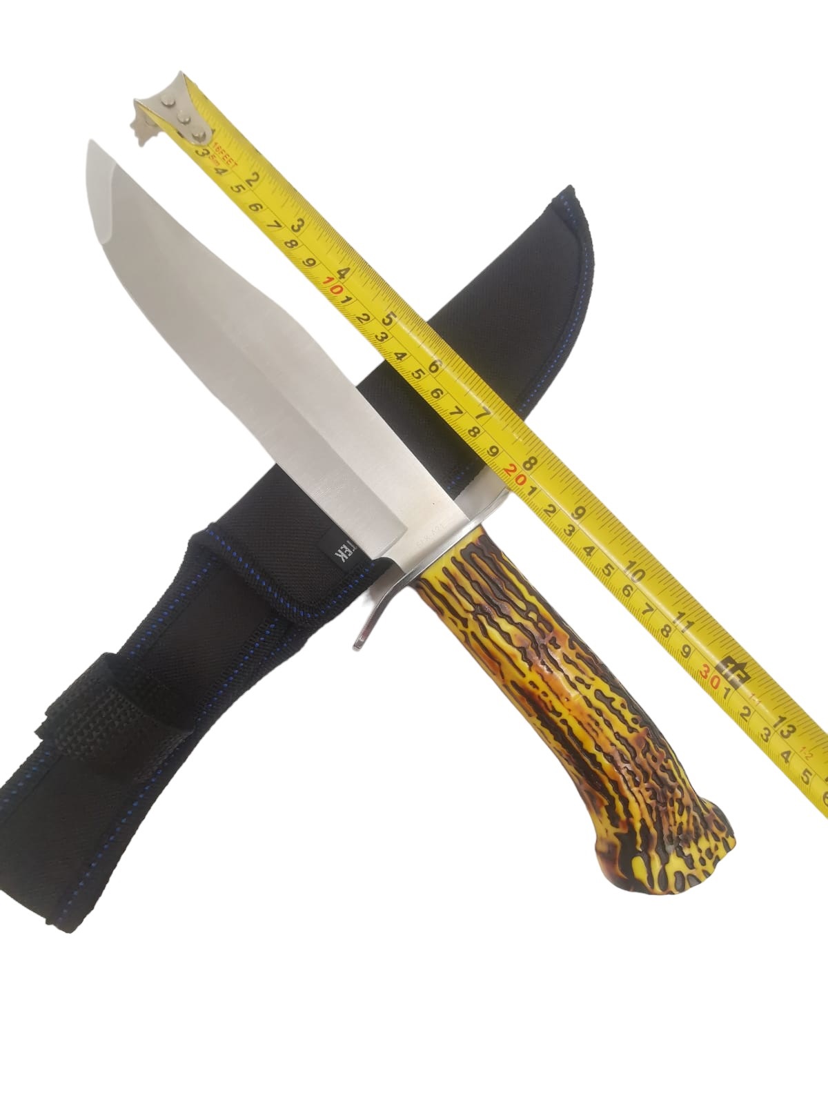 Faca Afiada com Cabo Artesanal Em Para Pesca E CampinG