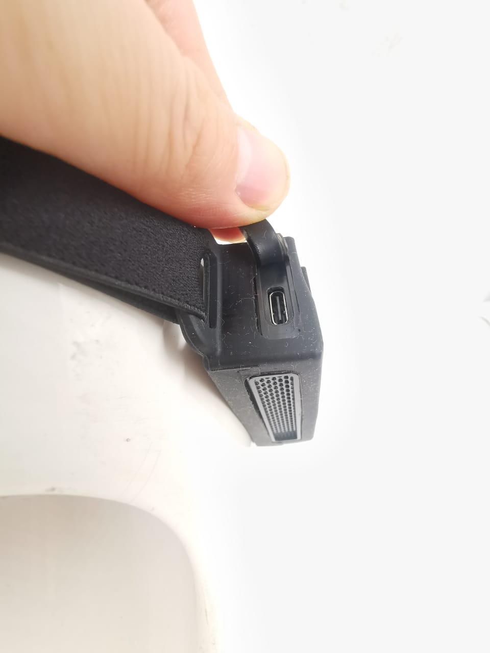 Potente Farol Recarregável Led Corpo Motion Sensor Cabeça Lanterna Camping Torch Light Lamp Com Usb