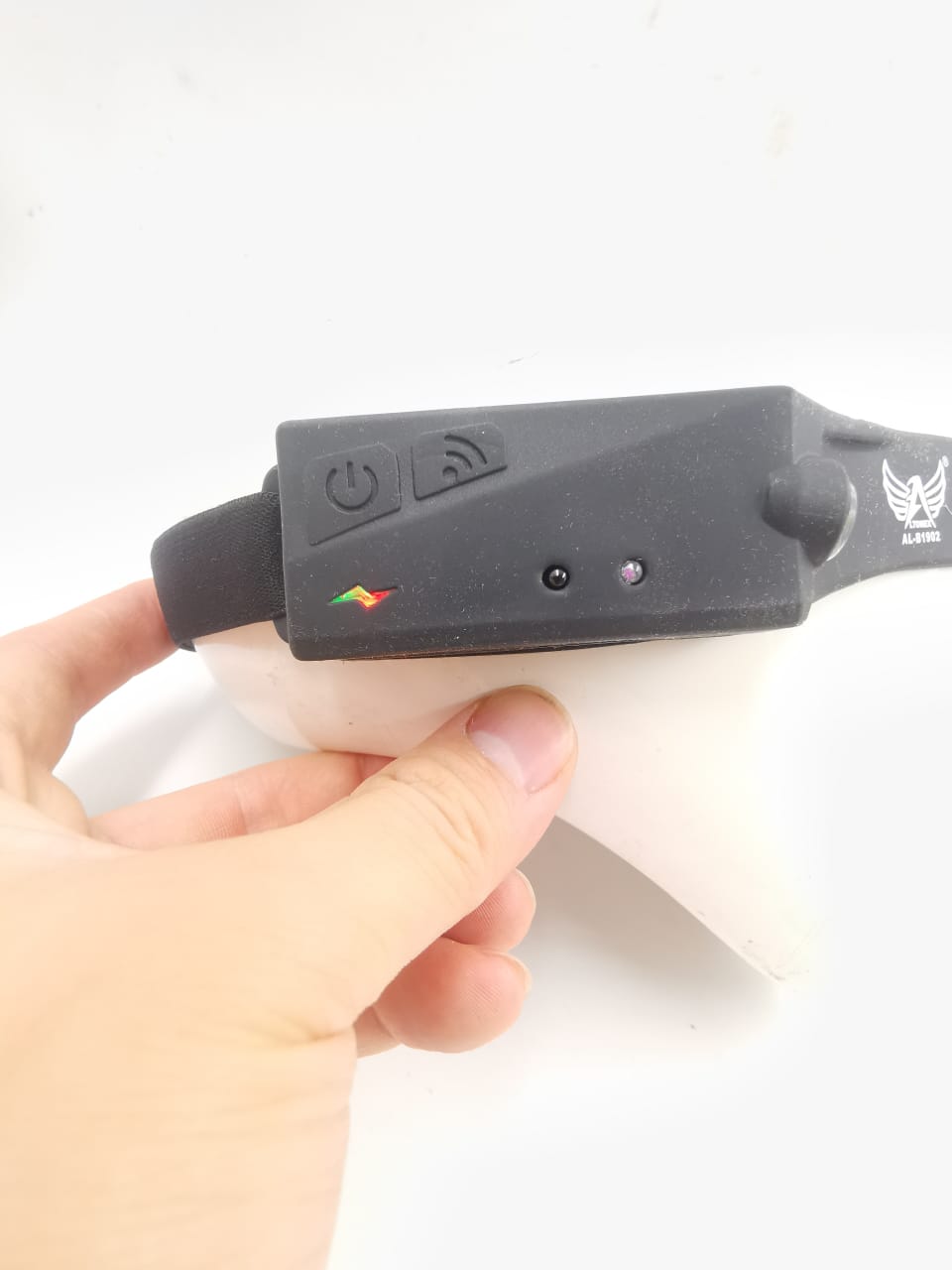 Potente Farol Recarregável Led Corpo Motion Sensor Cabeça Lanterna Camping Torch Light Lamp Com Usb