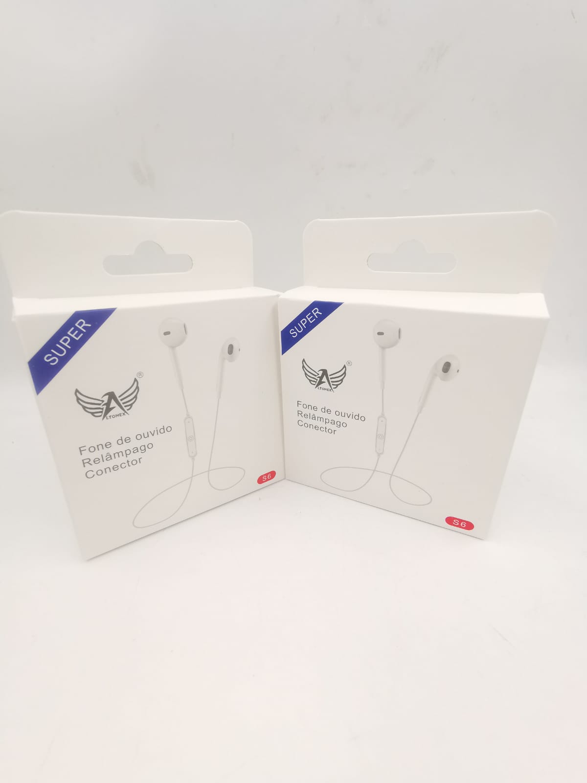 Fone De Ouvido S6 Universal Bluetooth 4.1 Com Fio Esportivo