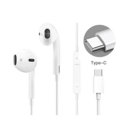 Fone de ouvido Branco Para Celular Tipo C