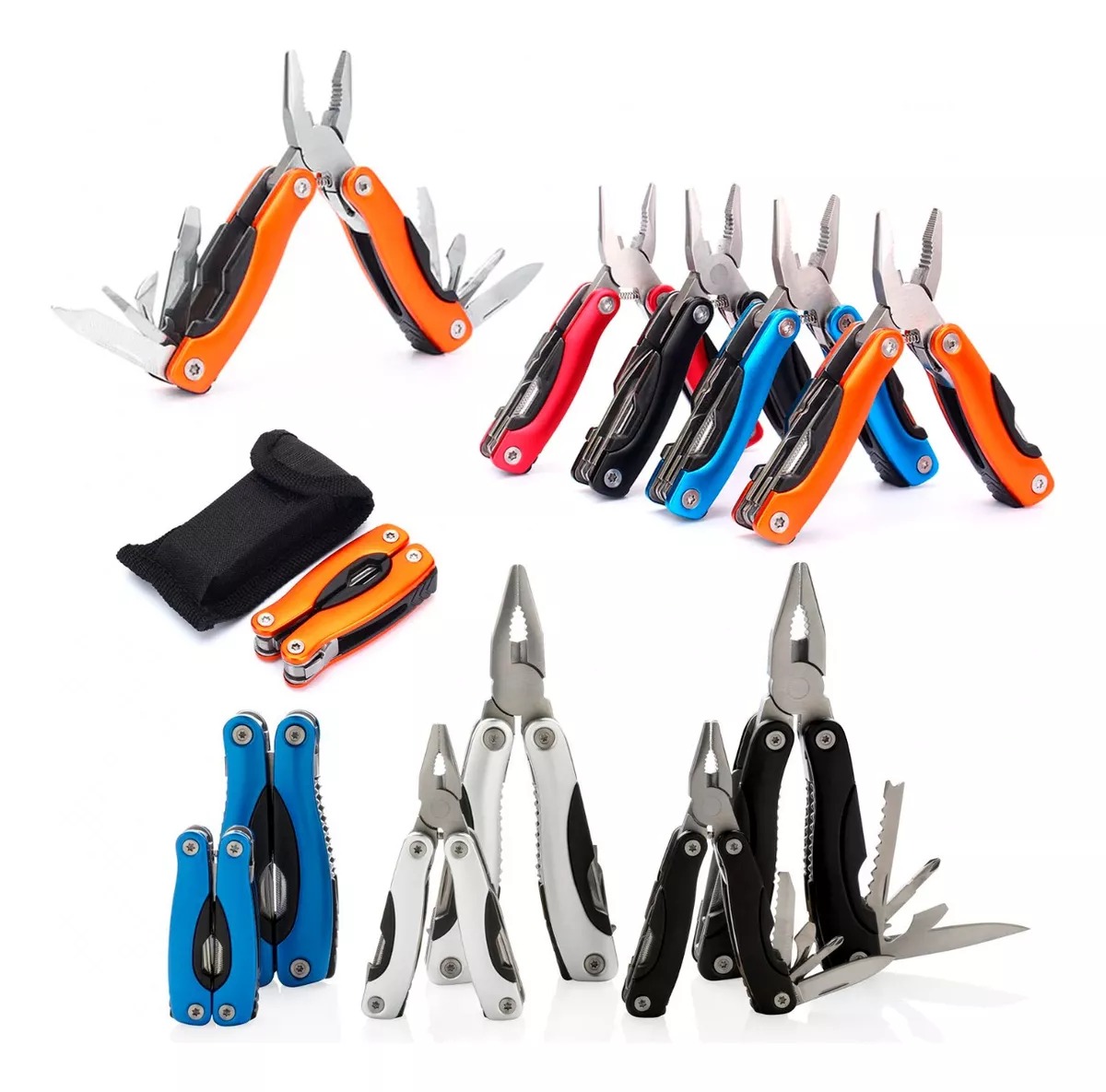 Ferramenta Alicate Canivete Multifuncional Inox Suico Rambo