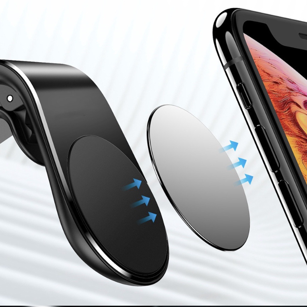 SUPORTE DE CELULAR VEICULAR MAGNETICO PARA SAIDA DE AR TOMATE MTG-208