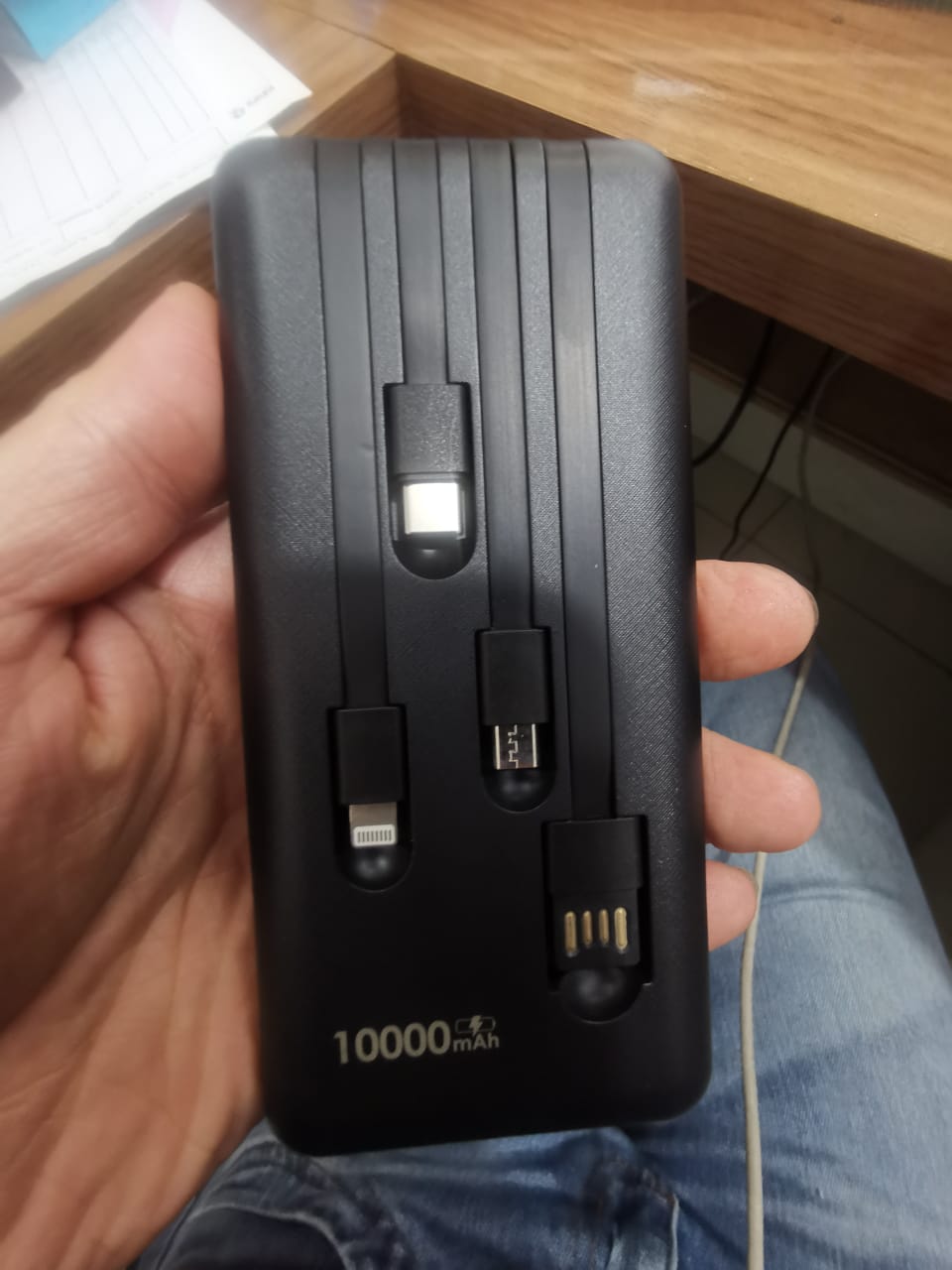 Carregador Portatil Power Bank Max-0534 10.000mha