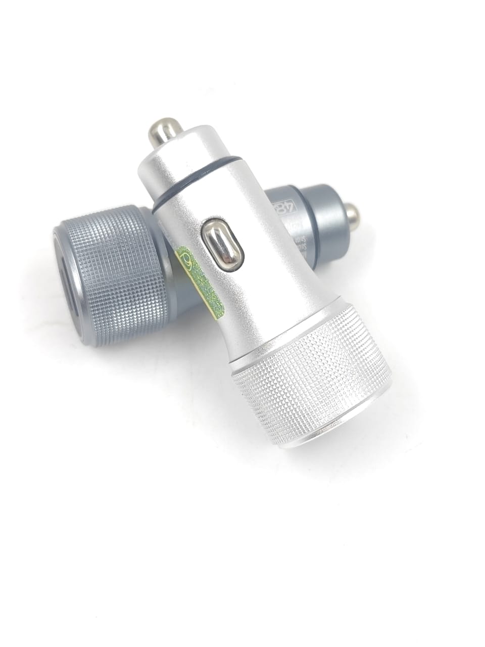 Carregador Veicular 48w Turbo Saída Usb E Tipo C Le-535 Cinza