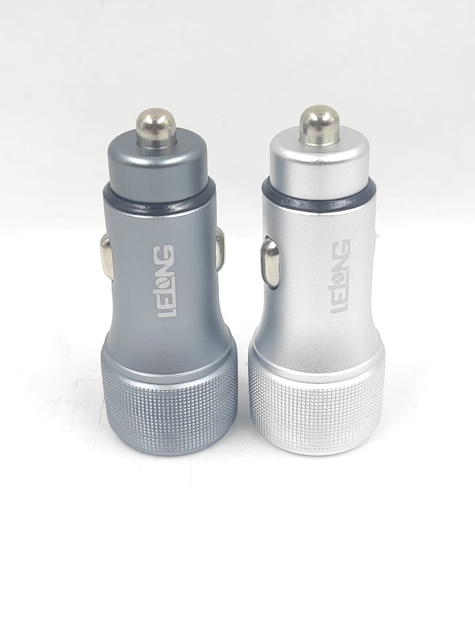 Carregador Veicular 48w Turbo Saída Usb E Tipo C Le-535 Cinza