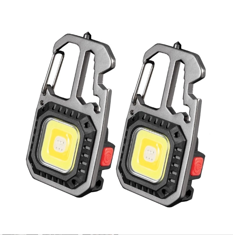 Lanterna Multifuncional Mini Glare Cob Chaveiro Pingente Luz