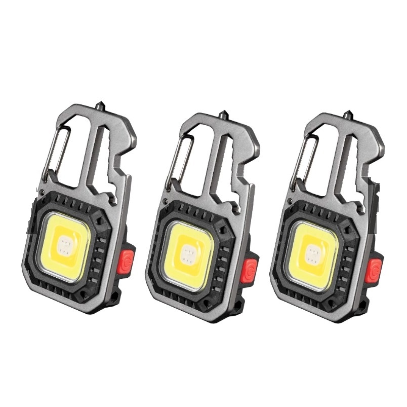 Lanterna Multifuncional Mini Glare Cob Chaveiro Pingente Luz