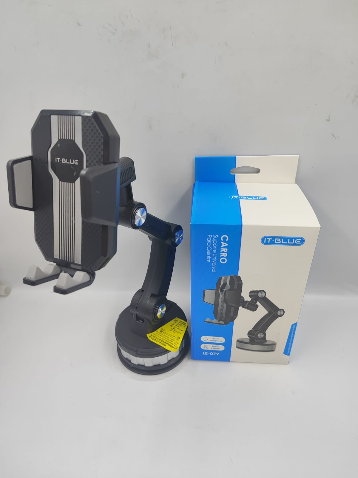 Suporte Celular Para-brisa Super Fixador Para Painel Carro LE-079