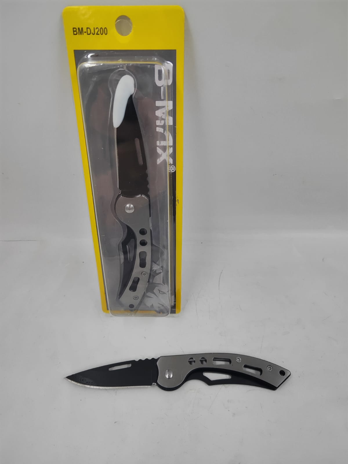 Canivete Dobrável Semiautomático De Metal16,5 Cm, Canivete Tatico