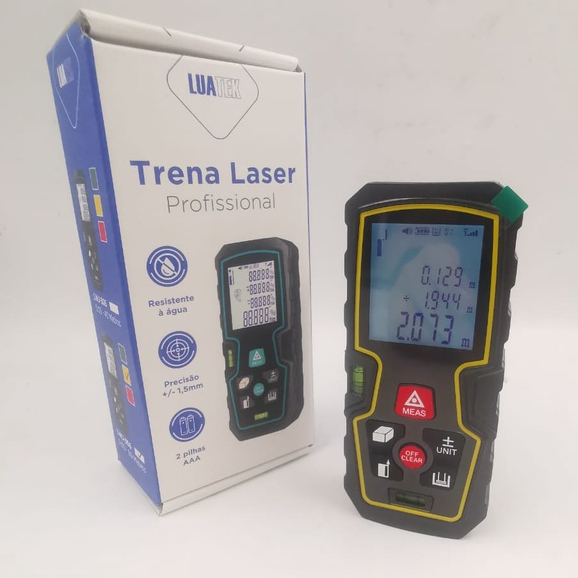 Trena Laser Digital De Alta Precisão Profissional 80m medidor de distancia mileseey barato