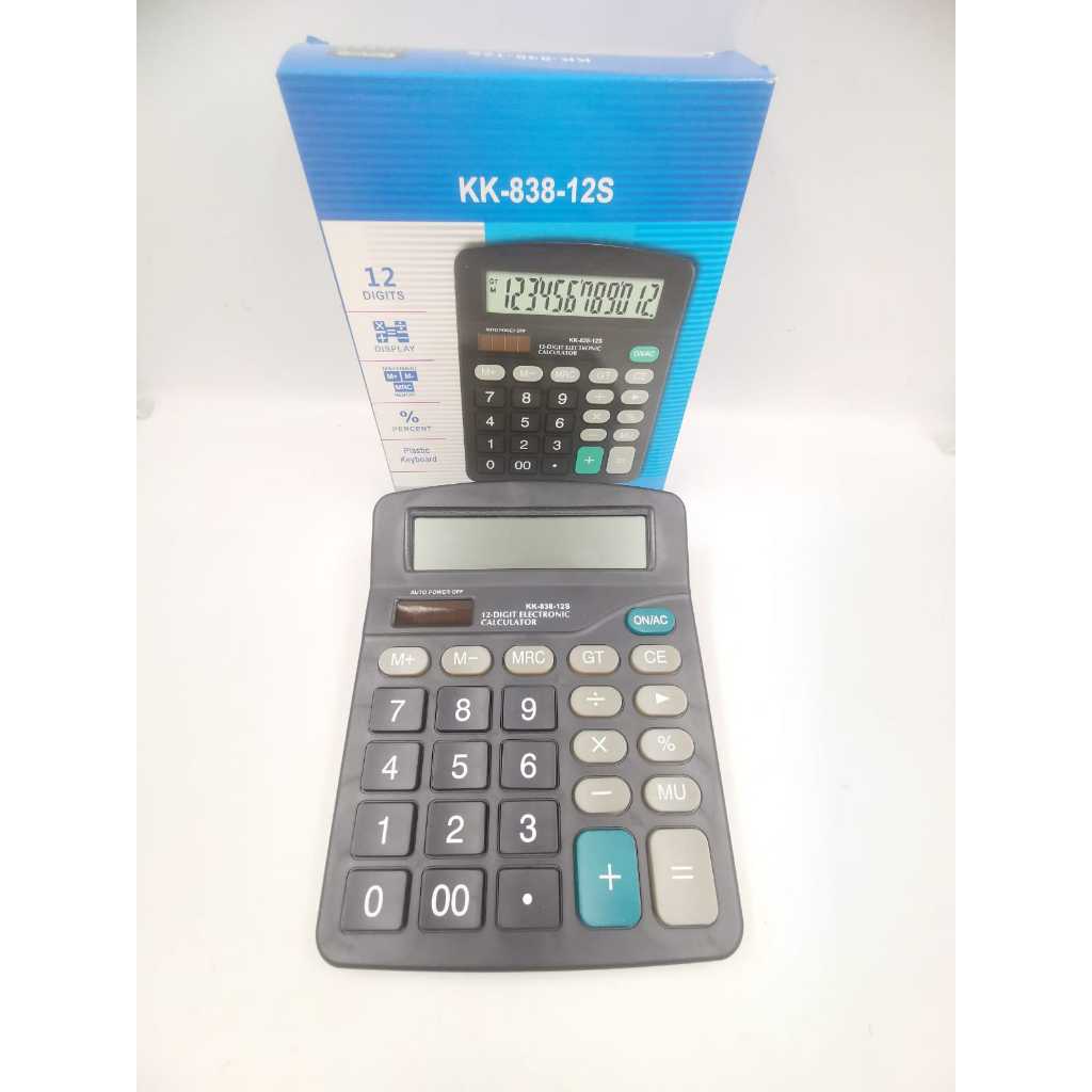 Calculadora de mão, carregamento  Mesa, Escritorio, 12 Digitos