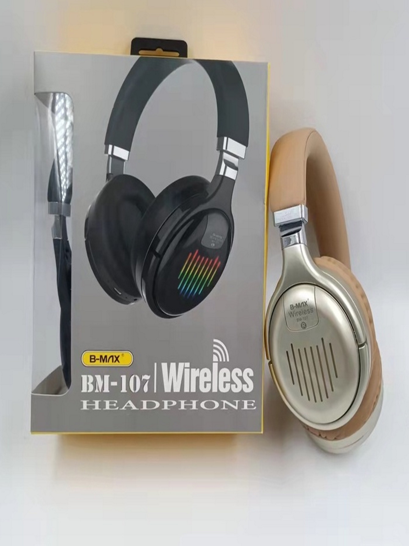 Fone De Ouvido Grande Corrida Mono Sem Fio Bluetooth B-MAX