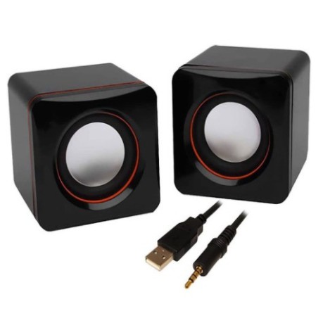 Caxinha de som para computador USB P2 Multimédia Digital speaker