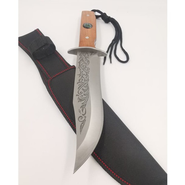 Faca Bússola Camping Trilha Churrasco Cozinha