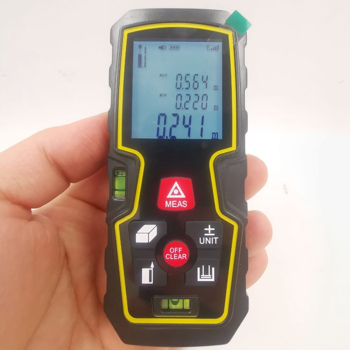 Trena Laser Digital De Alta Precisão Profissional 80m medidor de distancia mileseey barato