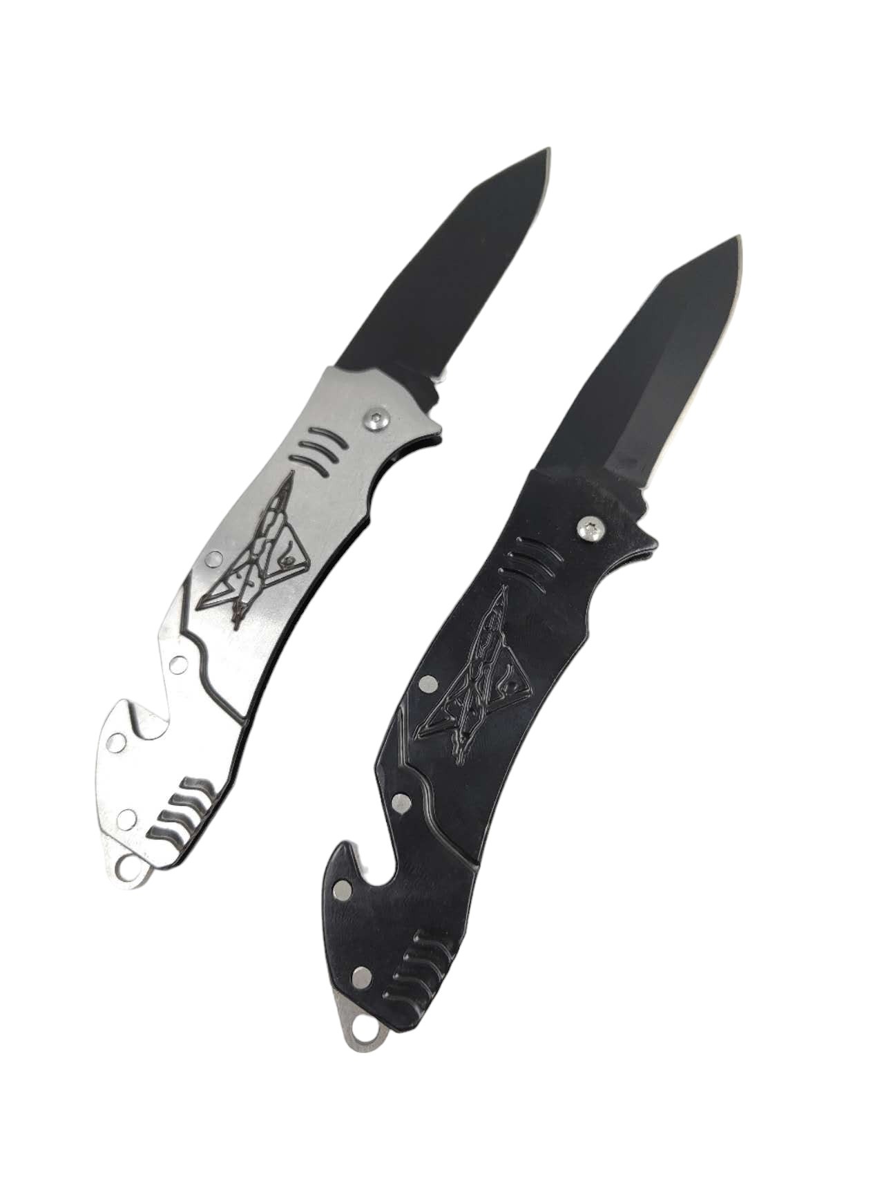 Canivete Dobrável Semiautomático De Metal16,5 Cm, Canivete Tatico