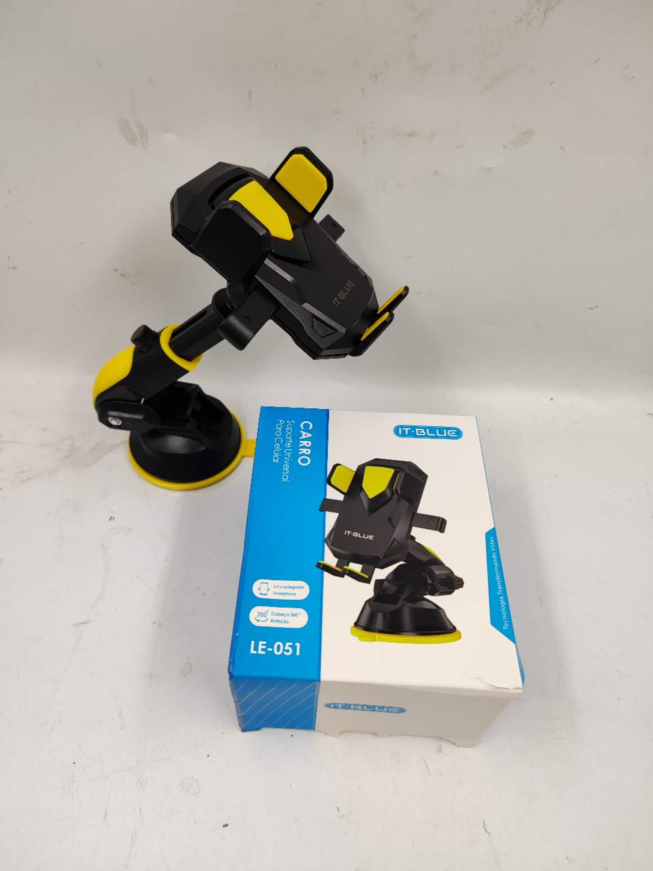 Suporte Celular Gps Carro Veicular - Trava Automática