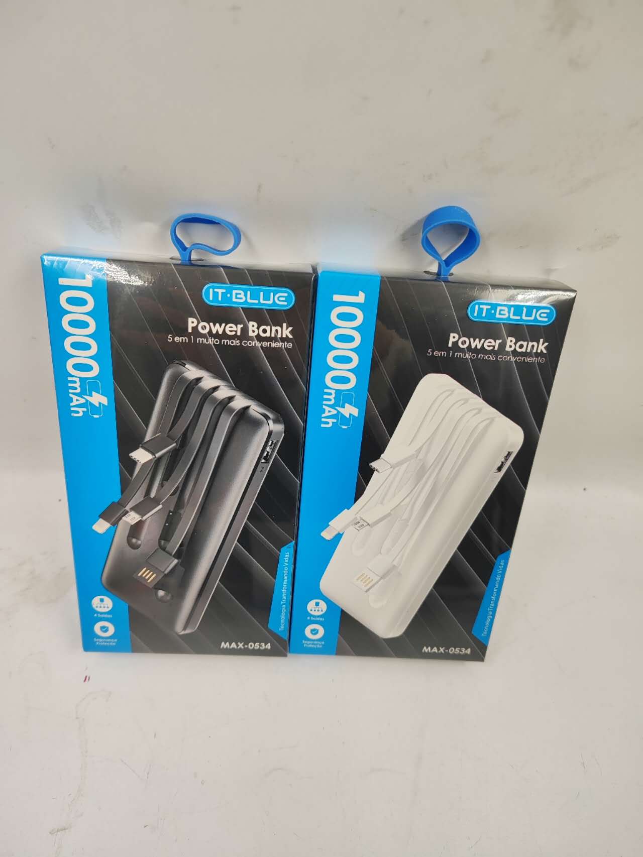 Carregador Portatil Power Bank Max-0534 10.000mha