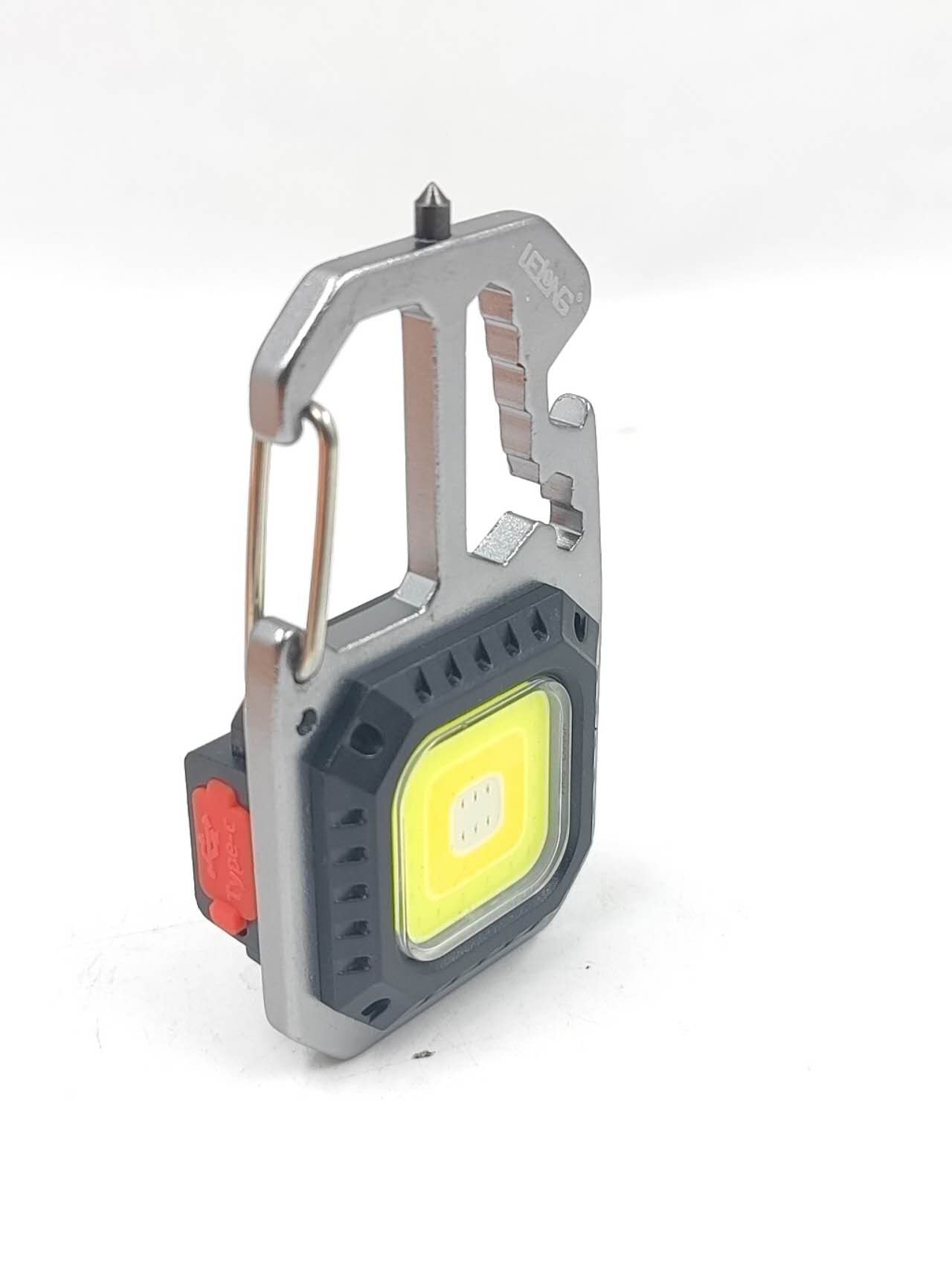 Lanterna Multifuncional Mini Glare Cob Chaveiro Pingente Luz