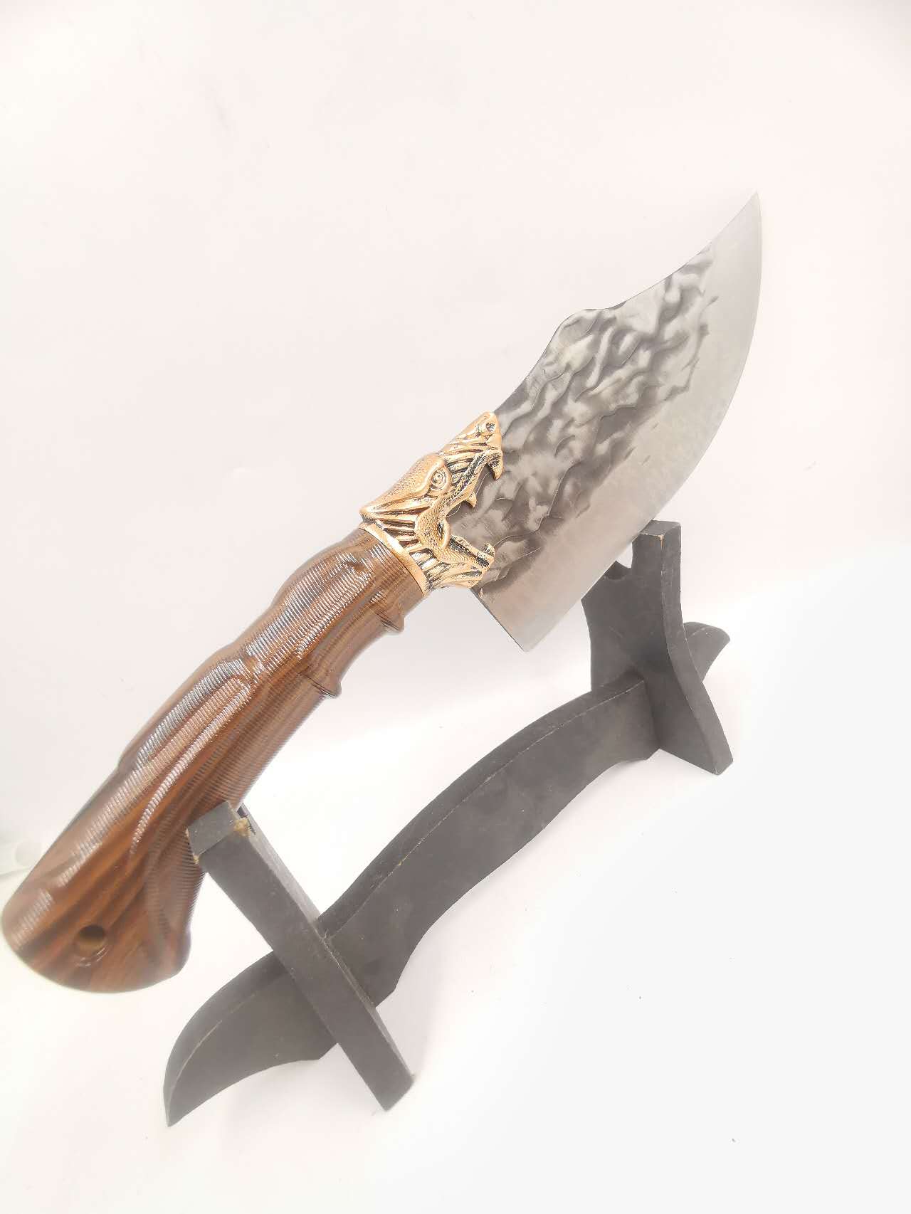 Faca de churrasco de luxo King Gift Pai Amigo Aço inoxidável Japonês Rústico BM-DJ405